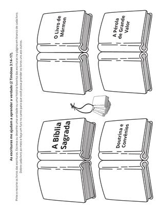 página de atividades: As escrituras nos ensinam a verdade