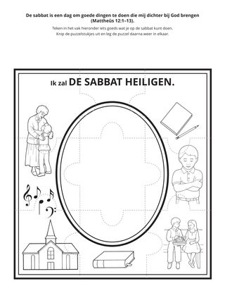 doe-pagina: ik zal de sabbatdag heiligen