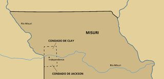 mapa del norte de Misuri