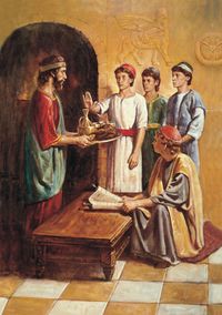 Daniel Refusing the King’s Meat and Wine