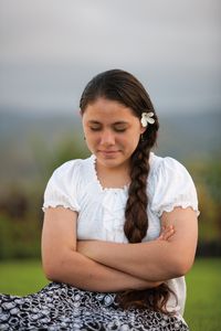 girl praying