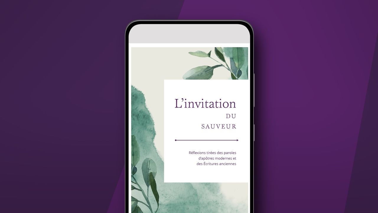 Brochure « L’invitation du Sauveur »