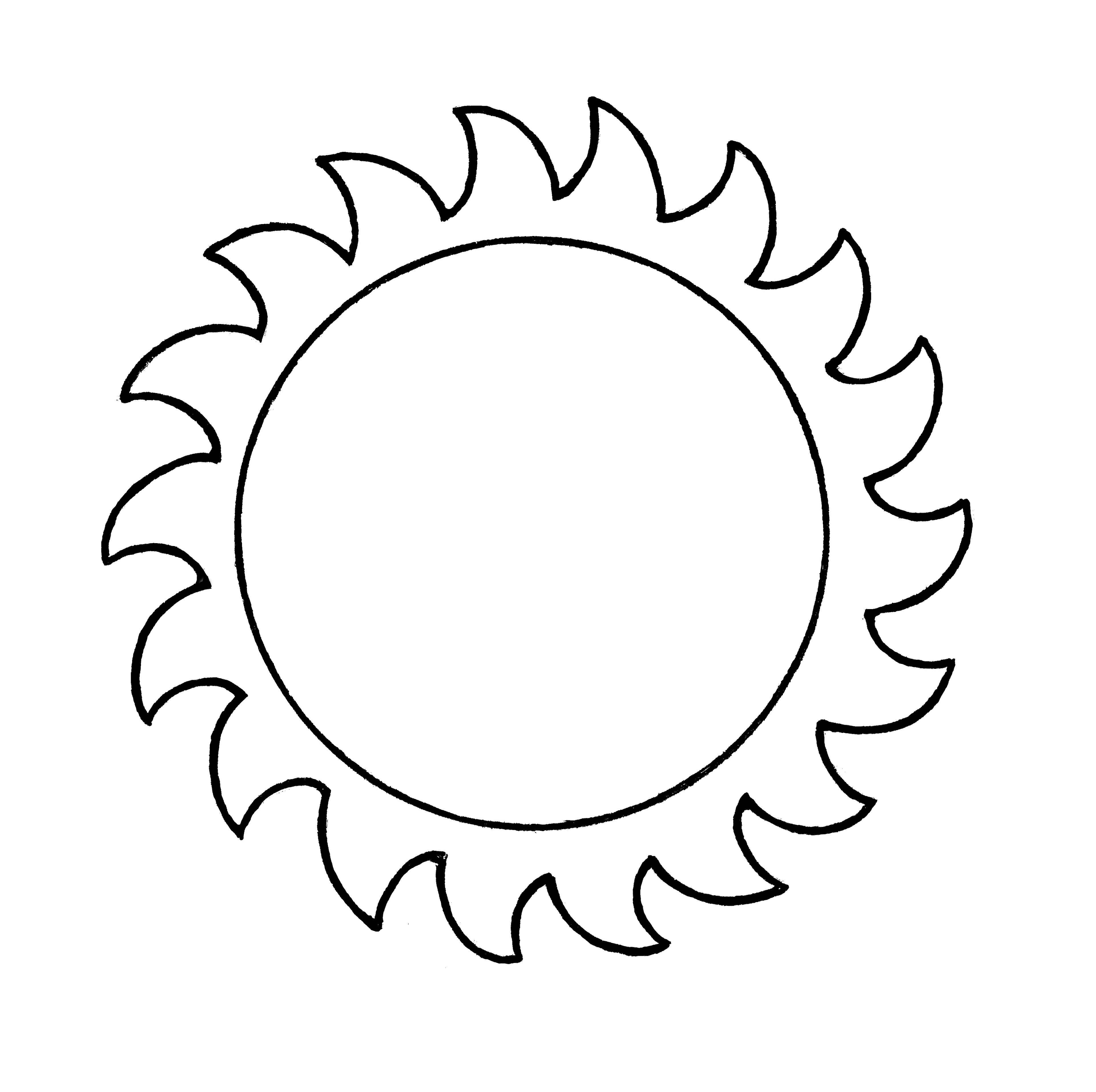 sun drawings art