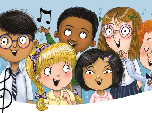 children singing in Primary