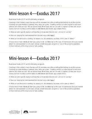 mini-lesson 4 handout