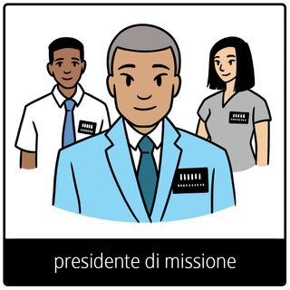 Simbolo del Vangelo “presidente di missione”