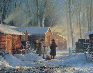 Winter Quarters, tableau de Greg Olsen