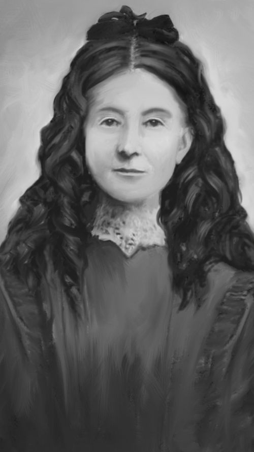 Old portrait of Marie Madeleine Cardon