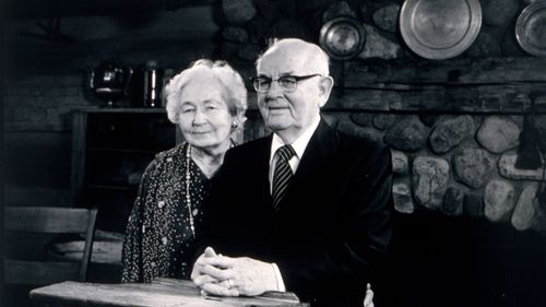 El presidente Spencer W. Kimball y Camilla Kimball