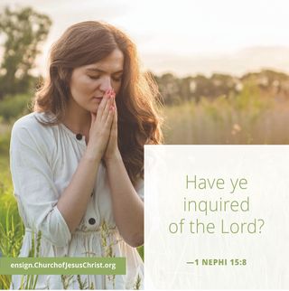 woman praying