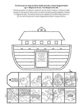Stran z dejavnostjo: Če bomo jaz in moja družina sledili preroku, bomo blagoslovljeni.