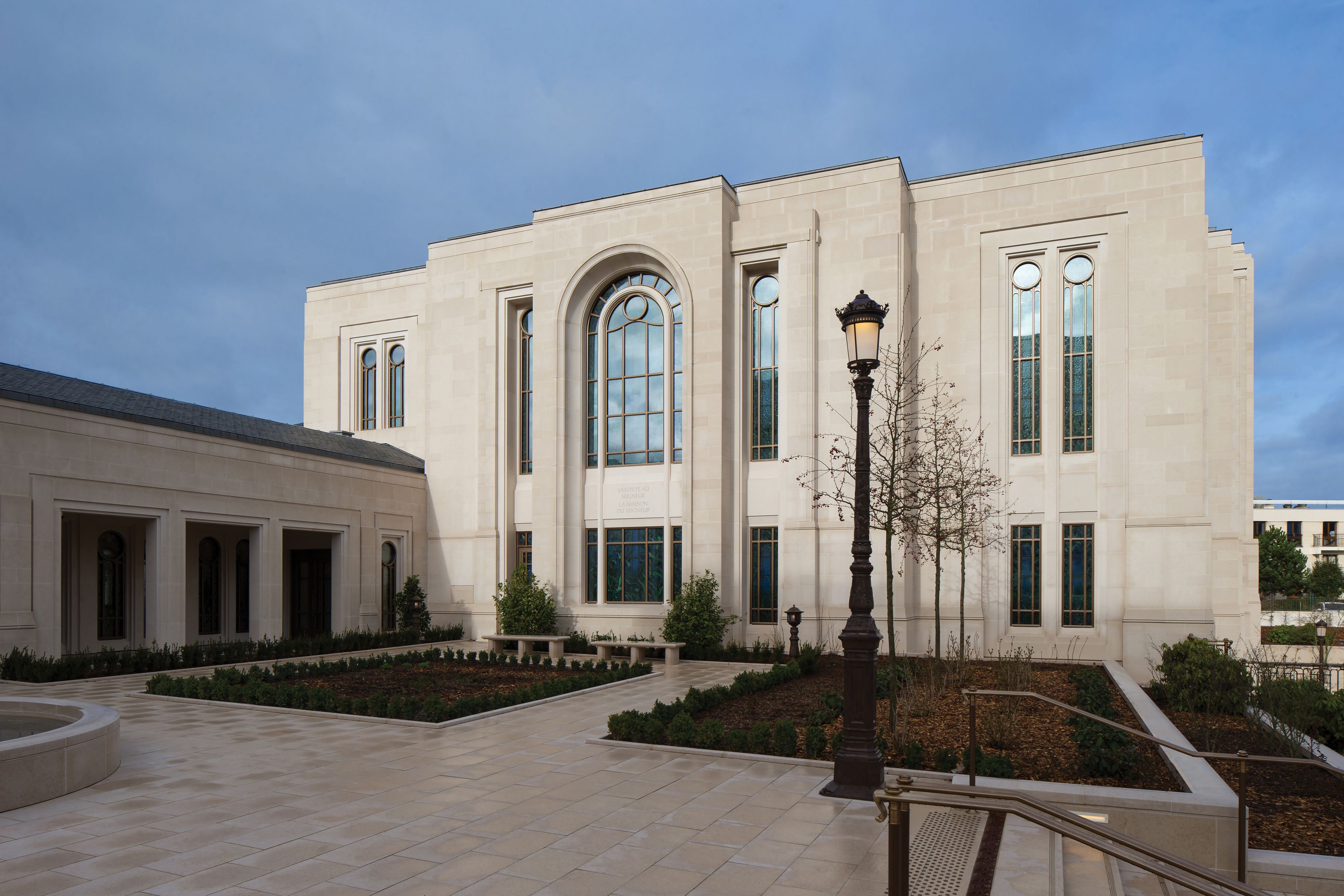 Exterior of the Paris France Temple.