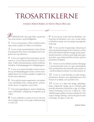 Trosartiklerne