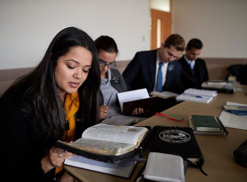 missionaries studying