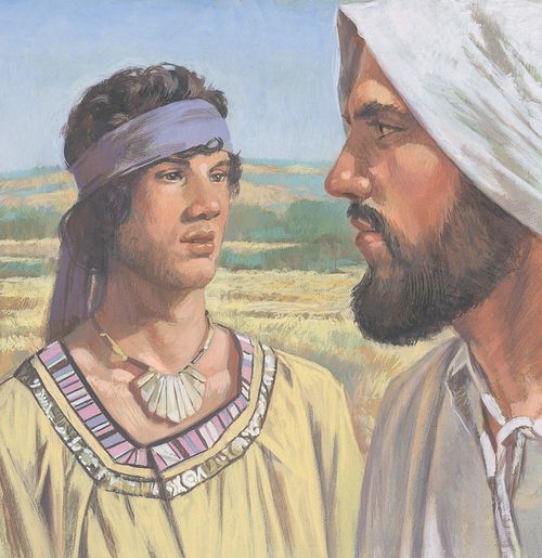 A rich young man asks Jesus what he needs to do to inherit eternal life - ch.42-1
