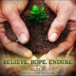 Cover art for the song "Believe. Hope. Endure."