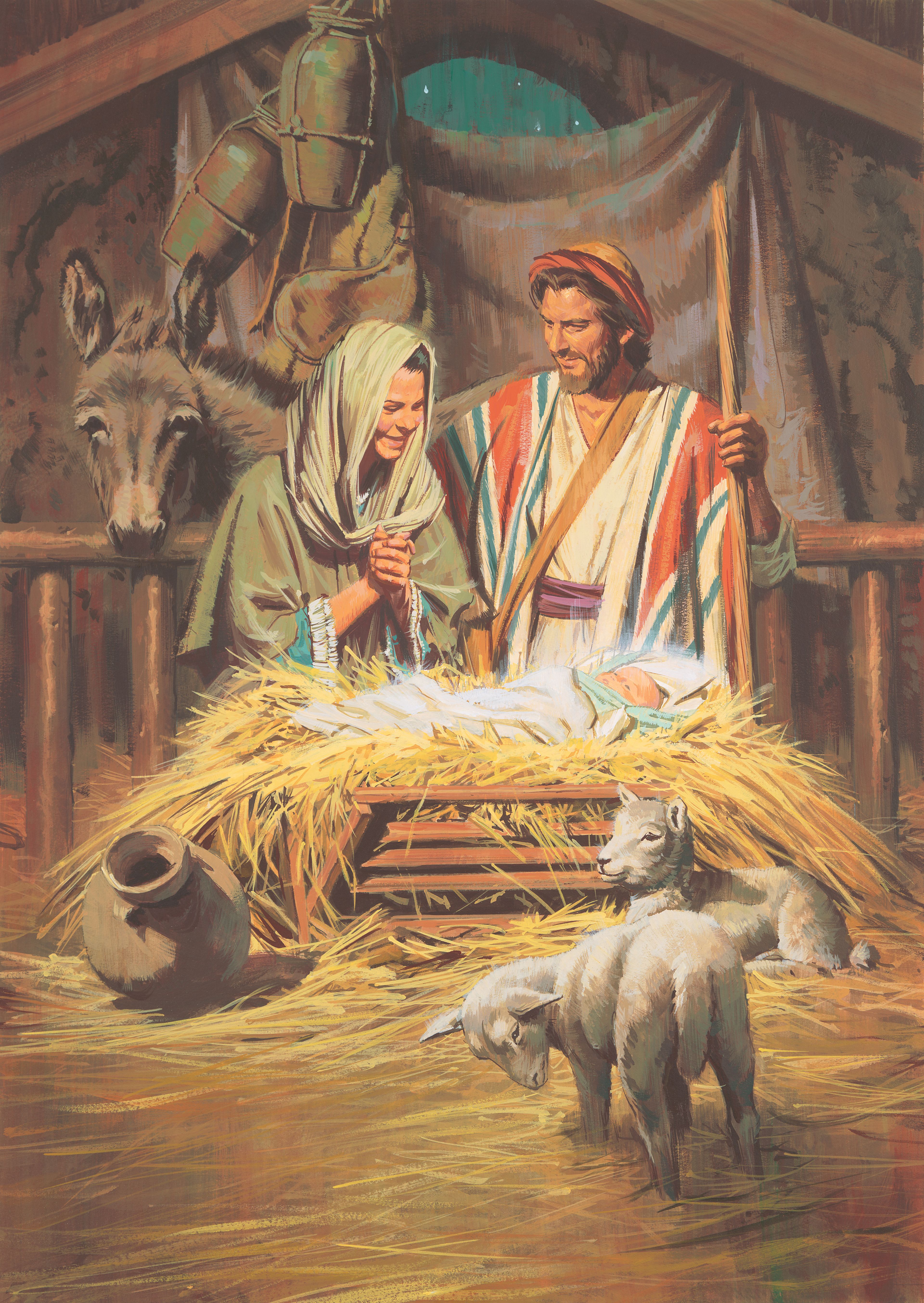 An image of the Nativity scene.