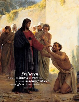 Jesus Kristus helbreder en mand