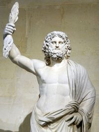 ancient statue of Zeus