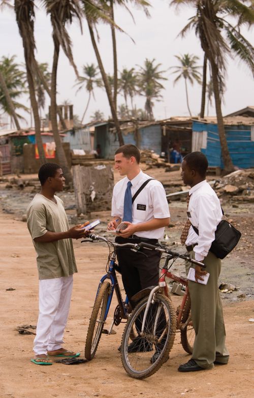 아프리카에 있는 선교사들