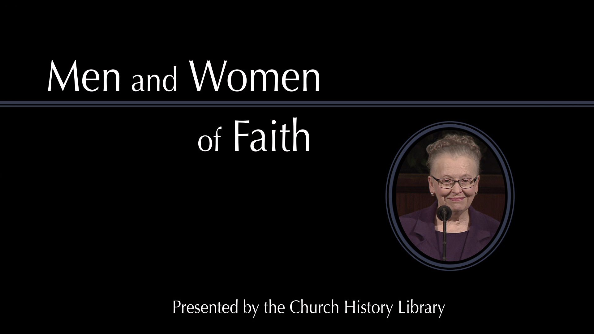Men & Women of Faith April 2014 Audrey Godfrey