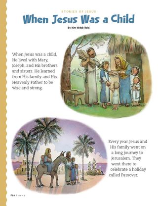 When Jesus Was a Child, 1