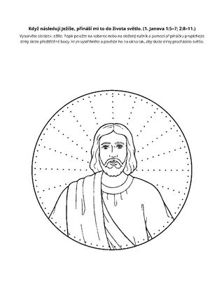 stránka s činnostmi: Následování Ježíše mi do života vnáší světlo