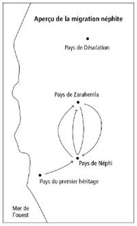 Map Nephite Migration