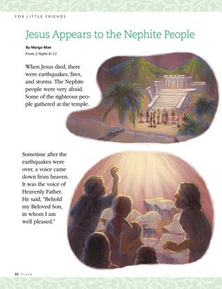 Jesus Appears to the Nephite People