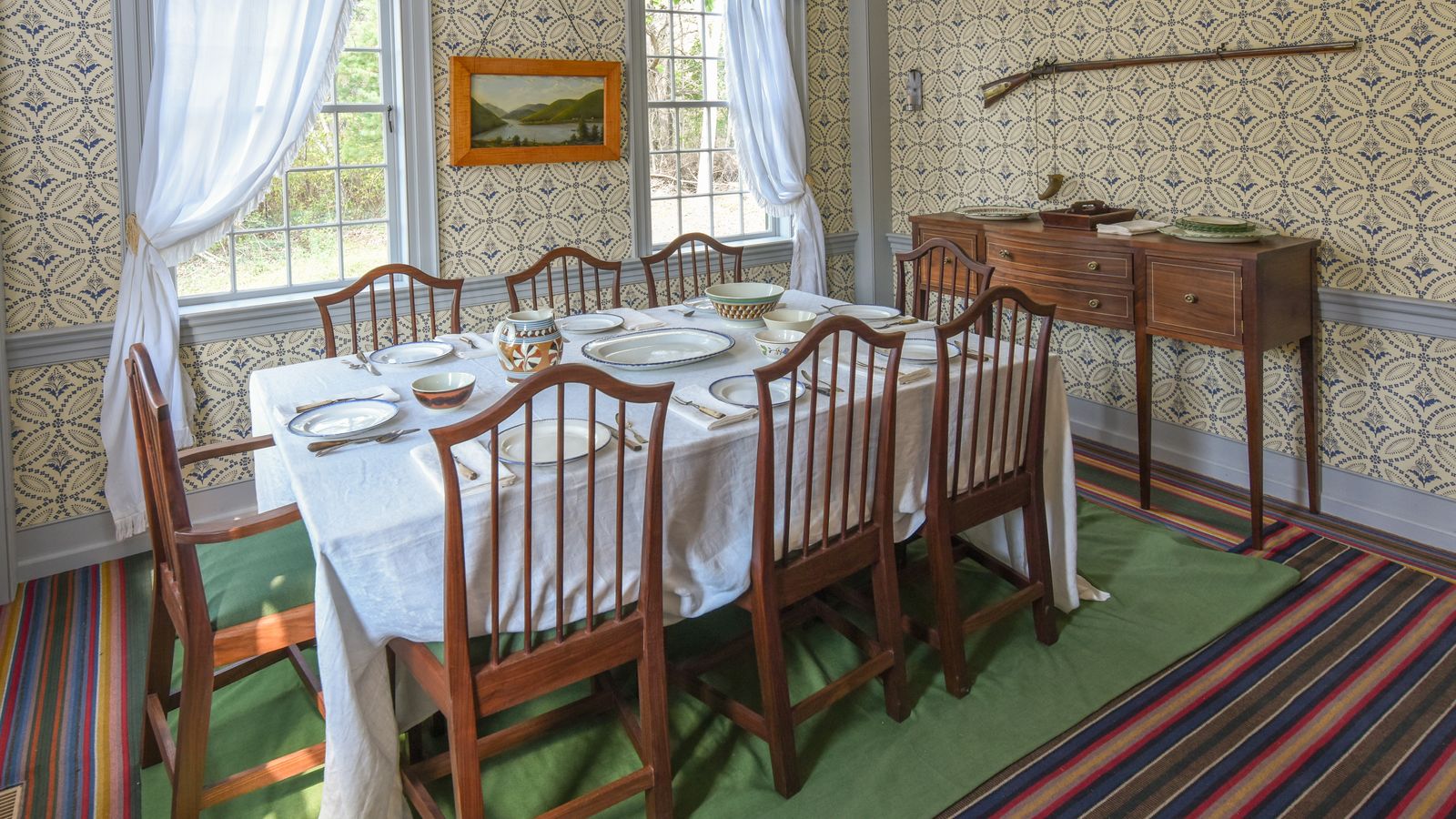 Isaac Hale home dining room