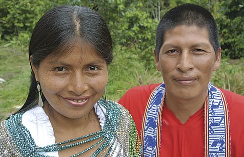 couple in Ecuador