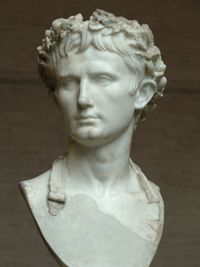 sculpture of Augustus Caesar