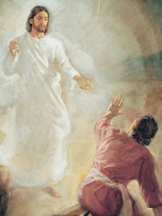 The Lord Appearing unto Abraham, by Keith Larson