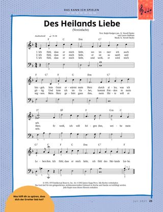 sheet music