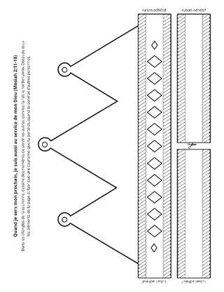 page des activités : je sers Dieu en servant les autres