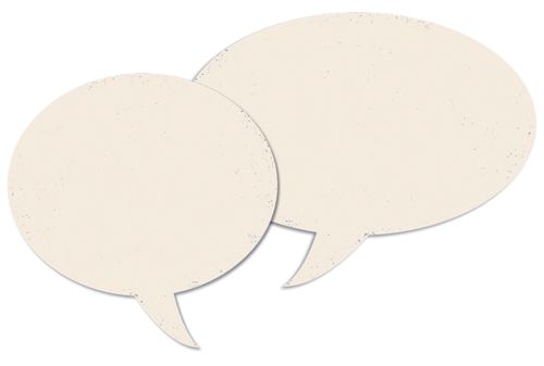 speech bubbles