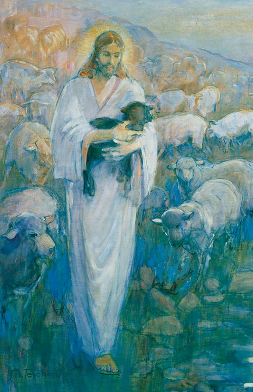 The Good Shepherd gathering His sheep