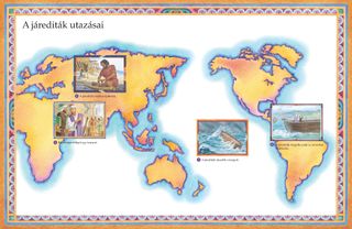 map, travels of Jaredites