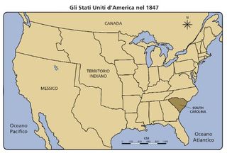 map, North America