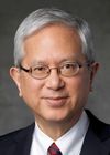 Former Official Portrait of Elder Gerrit W. Gong.  Photographed March 2017. Updated background to match Quorum of the Twelve April 2018.  Replaced 2020.