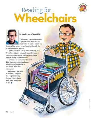 Reading for Wheelchairs