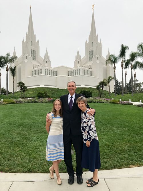 Durrants at San Diego California Temple