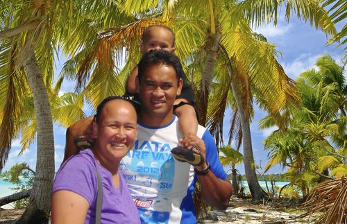 Tahitian family.