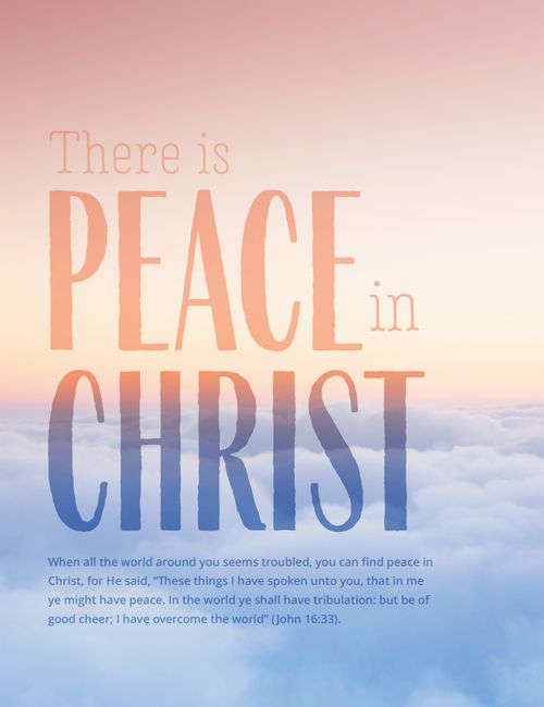 There Is Peace in Christ