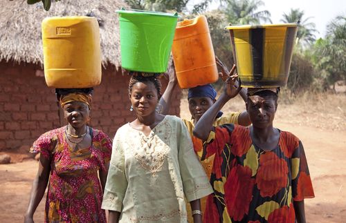 Carrying water