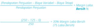 Pemasangan lampu Natal: penghitungan untuk margin laba bersih