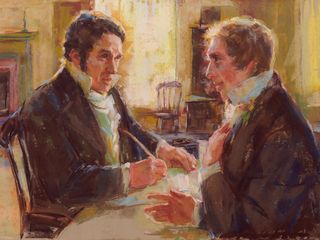 Thomas B. Marsh records the revelation given to him through Joseph Smith.