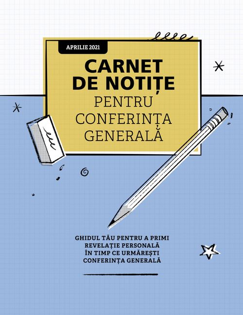 Carnet de notițe pentru conferința generală