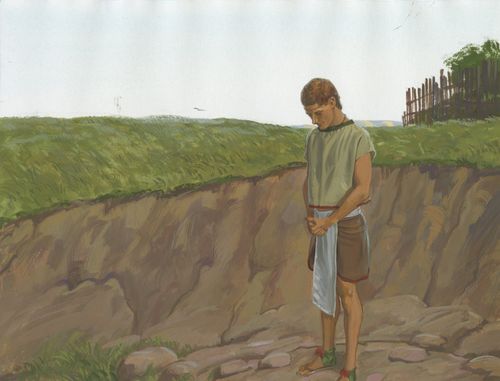 Nephi praying