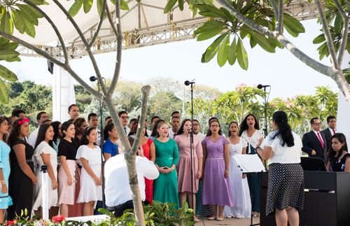 il coro della dedicazione del tempio